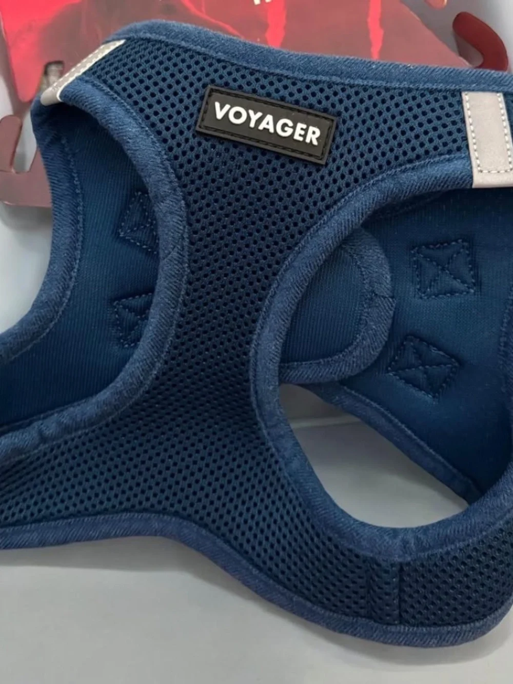 Voyager Step In Air Mesh Dog Harness Medium Navy Blue NWT